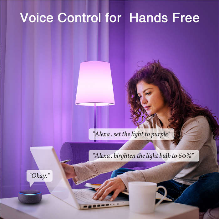 E14 - Gosund WB6 E14 Smart Bulb 450LM RGB+CW Smart Light APP Control Voice Control With Alexa Google