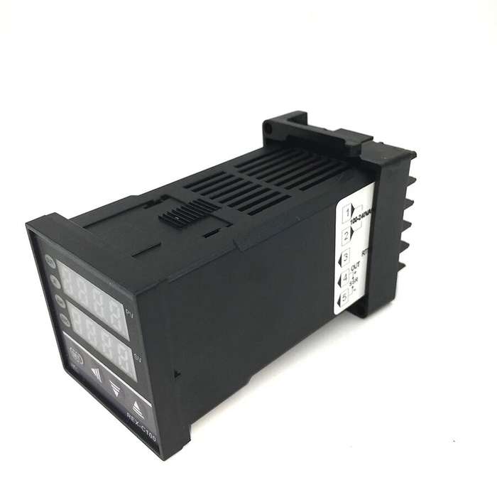 Upgrade REX-C100 Digital PID Temperature Controller Thermostat SSR output Max.40A SSR Relay K Thermo