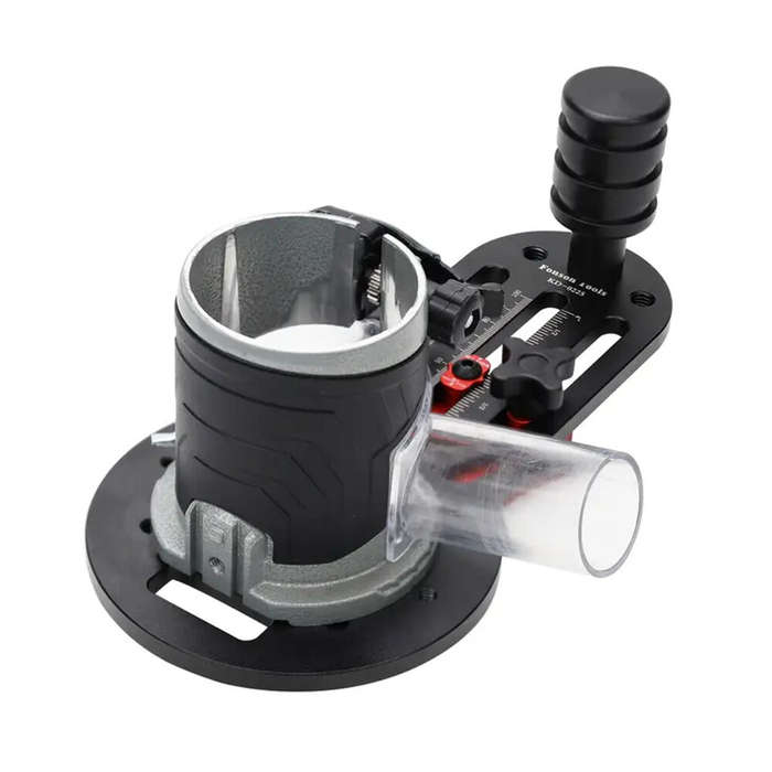 #A - FONSON TOOLS 2 in 1 Slotting Bracket For 65mm Trimming Machine Invisible Fasteners Wardrobe Cup