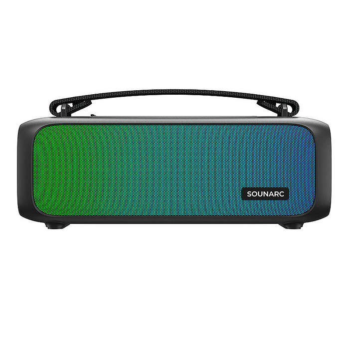 SOUNARC P3 16W bluetooth Speaker Portable Speaker Stereo Subwoofer Bass RGB Light Outdoors Wireless