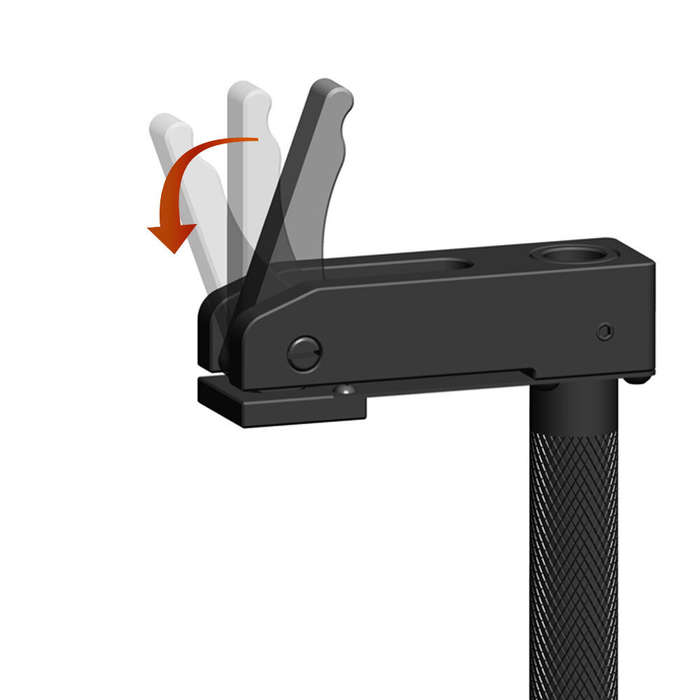Imperial - ENJOYWOOD Woodworking Fast Hold Down Bench Dog Clamp Desktop Quick Acting MFT Clamp