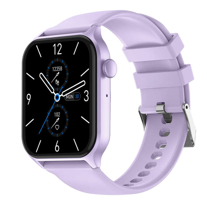 Pink - Senbono Z145 1.83inch HD Screen bluetooth Call Heart Rate Blood Pressure Blood Oxygen Monitor