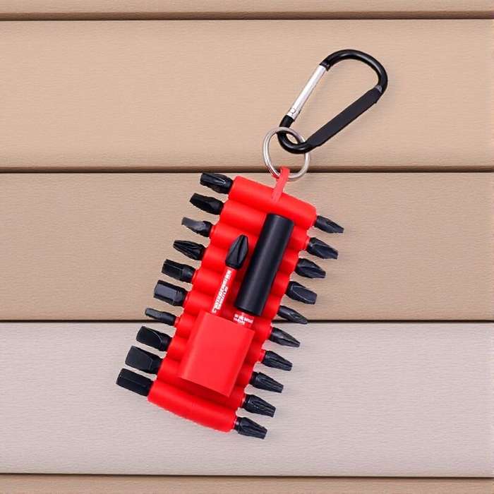 .A - 22Pcs Magnetic Driver Bits Set High Torque Reliable Lightweight Drill Tool Kit for DIY and Prof