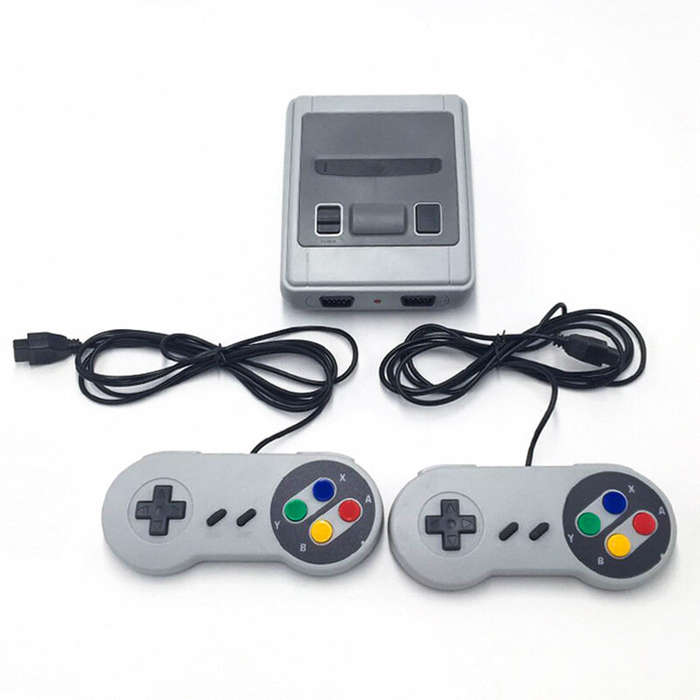 8 Bit TV Game Consle Built-in 621 Games with Dual Gamepad Wired Game Player Retro Game Consle Classi