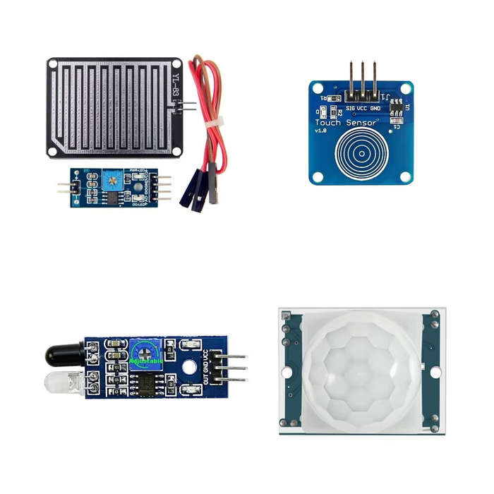 Kit - 22-in-1 Sensor Module Kit for Arduinos Raspberry Pi IoT Learning Starter Kit for Beginner Comp