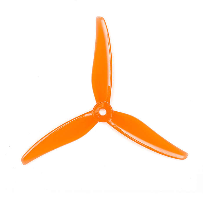 Orange - 2Pairs Gemfan Hurricane 51466 MCK V2 3-blade 5.1Inch Poly Carbonate Propeller for FPV Racin