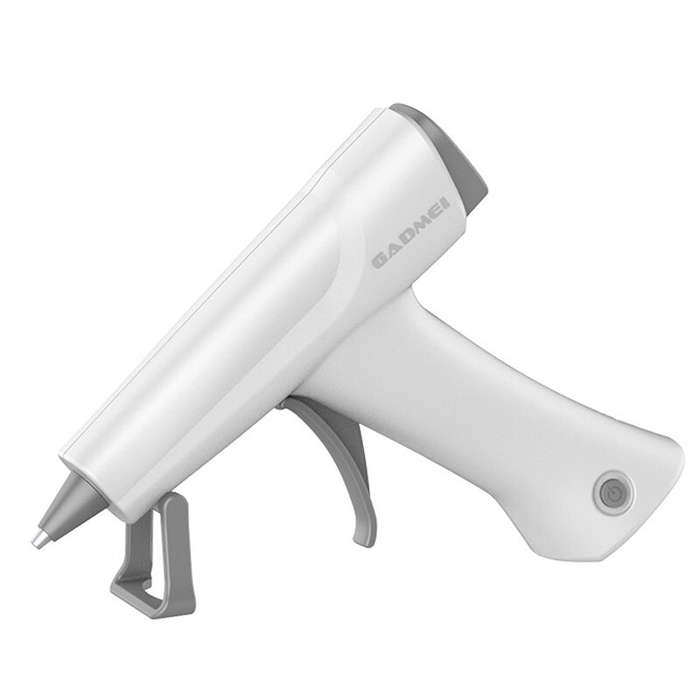 Pink - Cordless Hot Glue Gun HJ824 2600mAh Rechargeable Battery USB-C Fast Preheating Auto Shut-Off