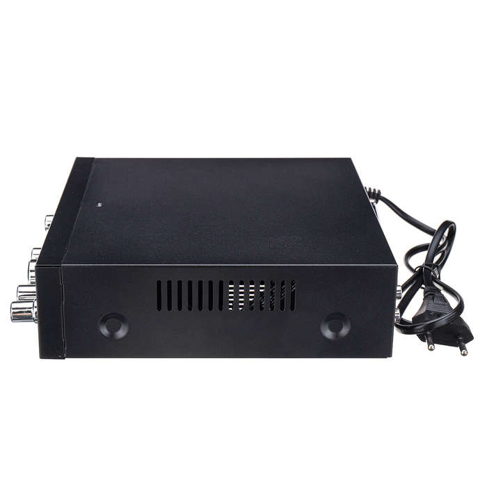 EU Plug - BT310A Home Amplifier HiFi USB FM Radio Car Audio BT5.0 Amplifiers Subwoofer Theater Sound