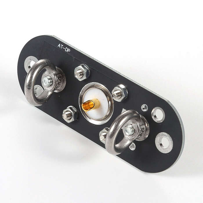 Black - Mini AT-DPs Adapter Board Outdoor Antenna Kit 8x3x5cm High-Strength Fiber 300W GB 304 Stainl