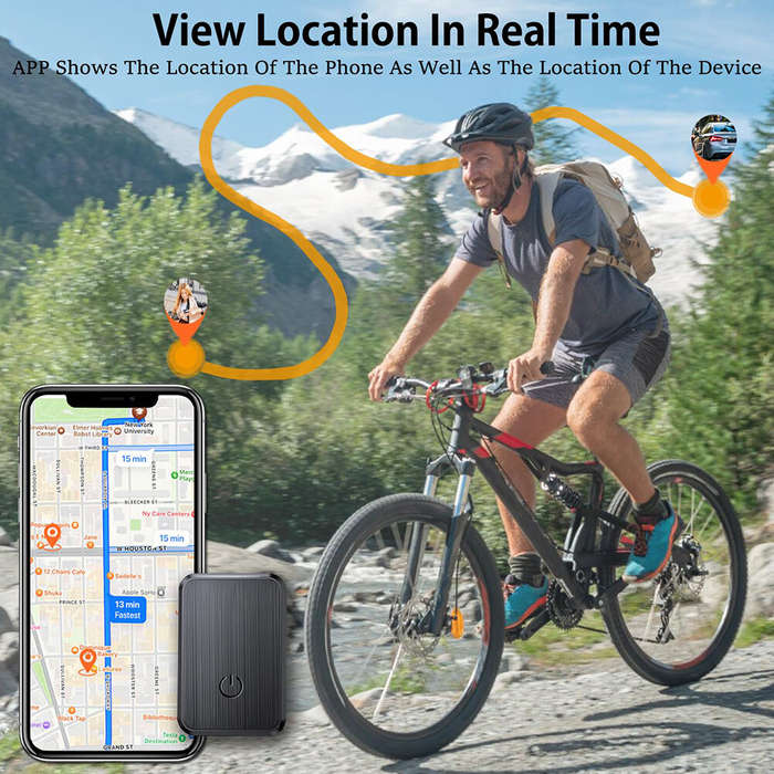Black - Mini Car GPS Tracker GPS Real Time Car Locator Full Global Coverage Long Standby GPS Tracker