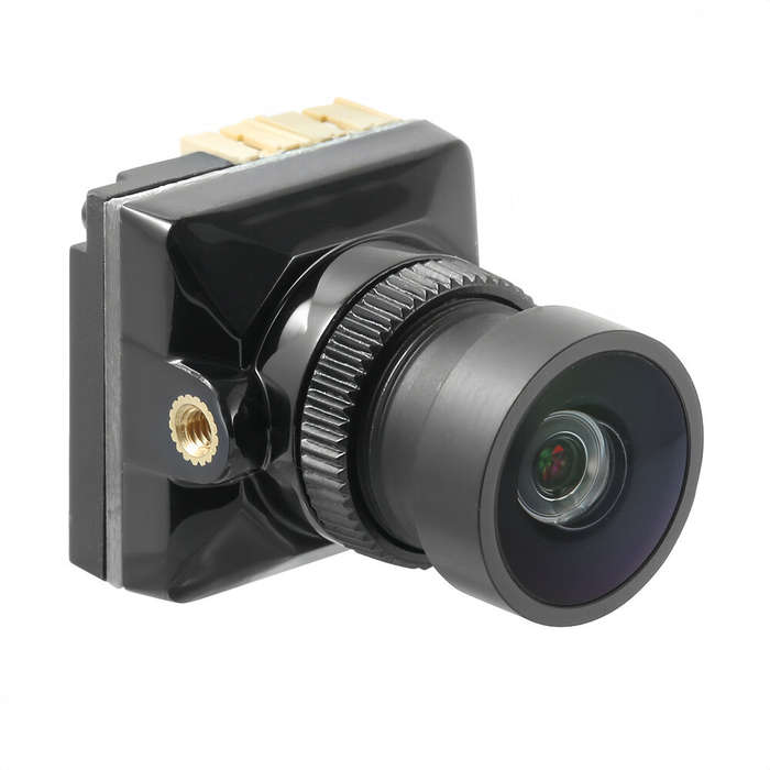 Black - INJIEAN B19 PRO MAX Night Vision Camera - 1/2.8'' Starlight Sensor, 1800TVL, 5-30V Low Light