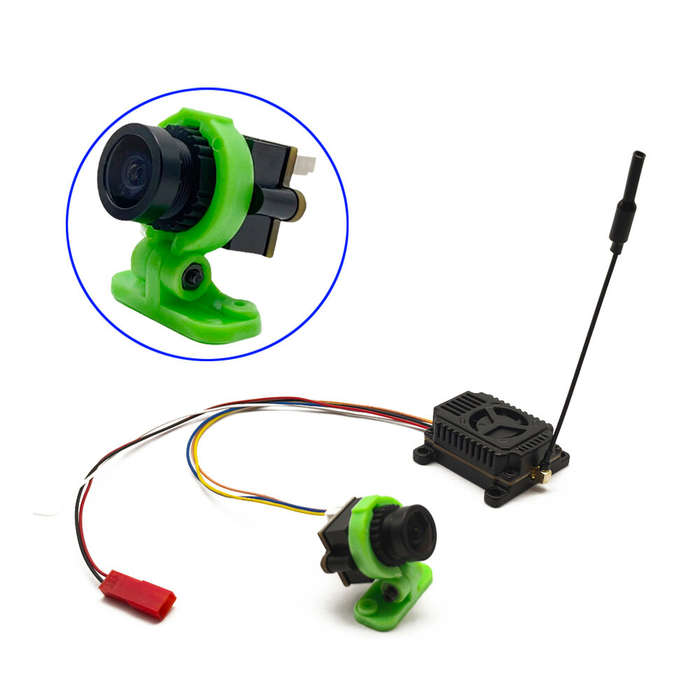 4W VTX CMOS 1000TVL Camera - 5.8G 48CH 4W Adjustable 2-6S FPV Transmitter VTX CMOS 1000TVL FPV Camer