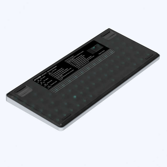 BlitzWolf BW-Mini75 Low Profile Wireless Mechanical Keyboard Triple Mode 84 Keys RGB Hot Swappable K