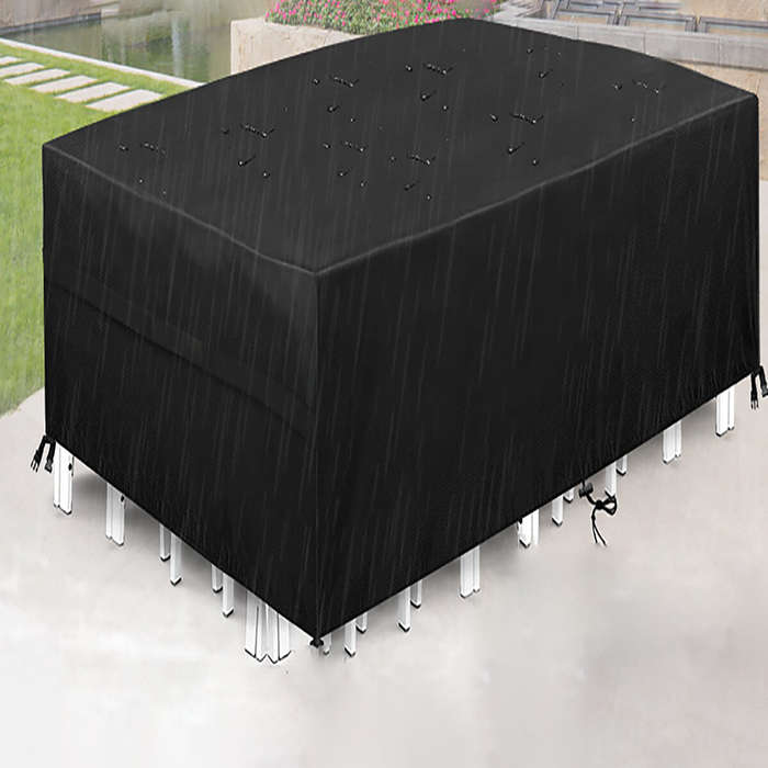 280x204x106cm - 420D Oxford Polyester Furniture Cover UV-protection Waterproof Furniture Cover