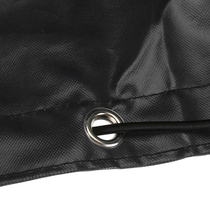 Grey - 600D Trailer Cover Waterproof Windproof Dust Protector With Rubber Belt 155x95x13cm