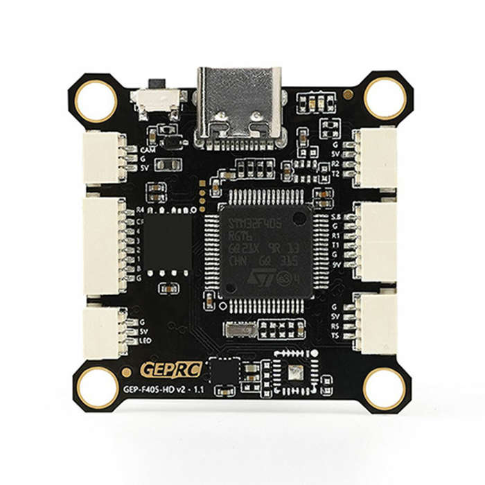 Flight Controller - 30.5x30.5mm GEPRC GEP F405 HD V2 F4 OSD Flight Controller 3-6S with 5V 9V BEC Ou