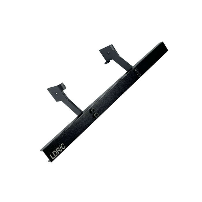 Black - LDR/C LDP06 1/12 Unimog 435 RC Car Upgraded Metal Rear Bumper Protector LP0005 Vehicles Mode