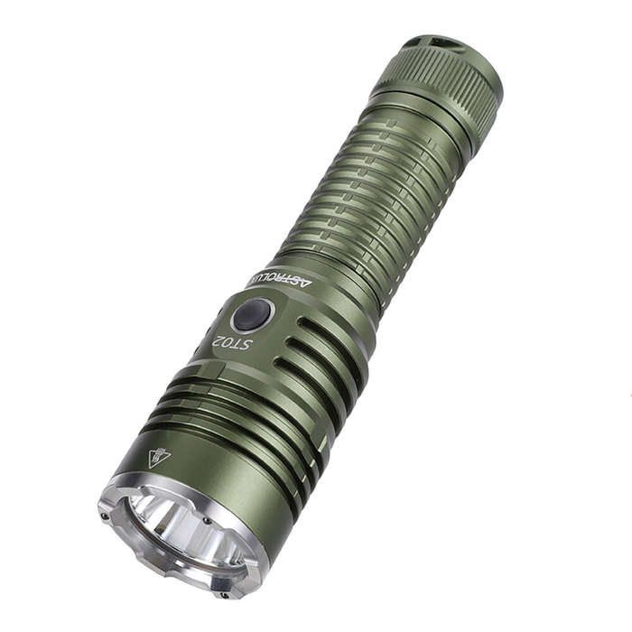 Black - Astrolux ST02 SFT25R-LED 2000LM 627M Mini Size Powerful EDC 21700 Flashlight Long Distance L