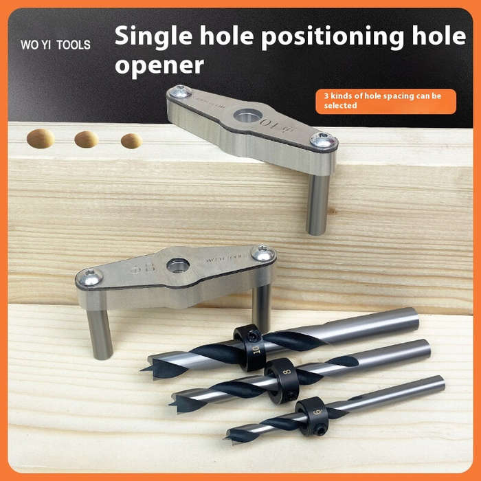 6mm - WO YI TOOLS 6mm 8mm 10mm Self-Centering Doweling Jig Drill Guide Hole Puncher with Drill Bit a