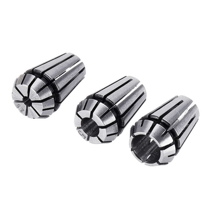 Machifit 15pcs ER11 1mm to 7mm Spring Collet Set Collet Chuck for CNC Milling Lathe Tools