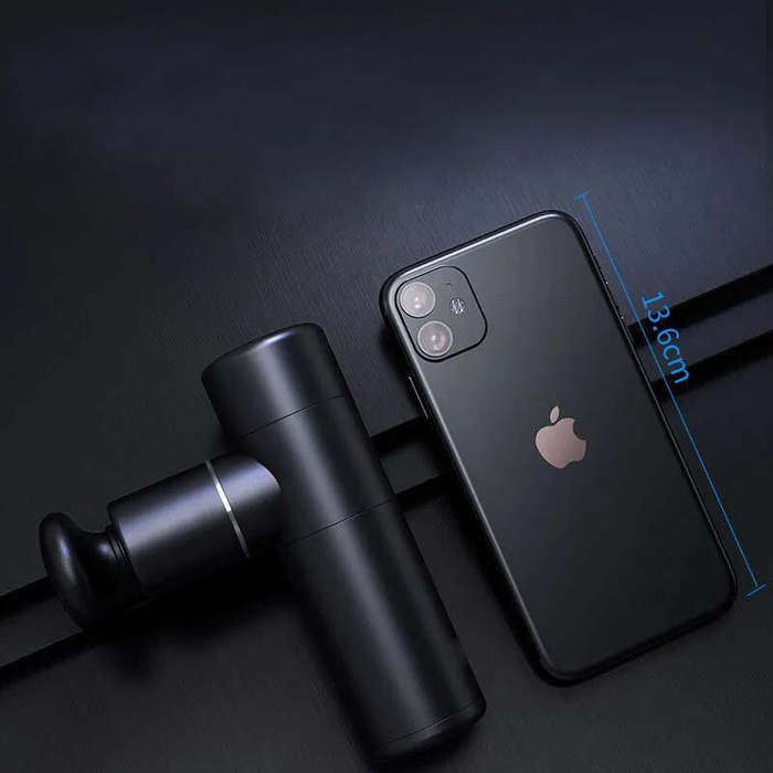 4-Speed Adjustable Mini Fascia Gun Mini Massager Fascia Gun Shock 2800r/Min Muscle Massage Grab Impa