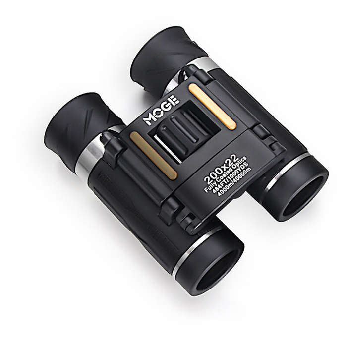 Moge 200X22 Upgraded Zoom HD Telescope Camping Hunting Outdoor Travel Pocket Mini Powerful Binocular
