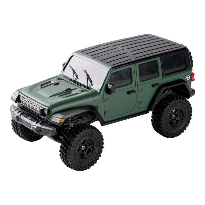 Blue - JJRC C8801 RTR 1/18 2.4G 4WD RC Car Rock Crawler Off-Road Climbing Truck Full Proportional LE