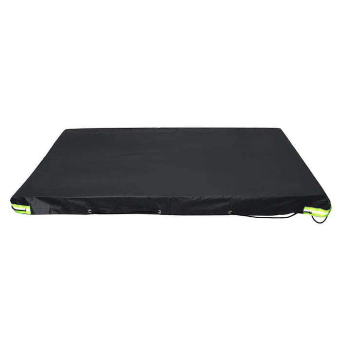 Grey - Trailer Cover Waterproof Windproof Dust Protector With Rubber Belt 208x114x13cm