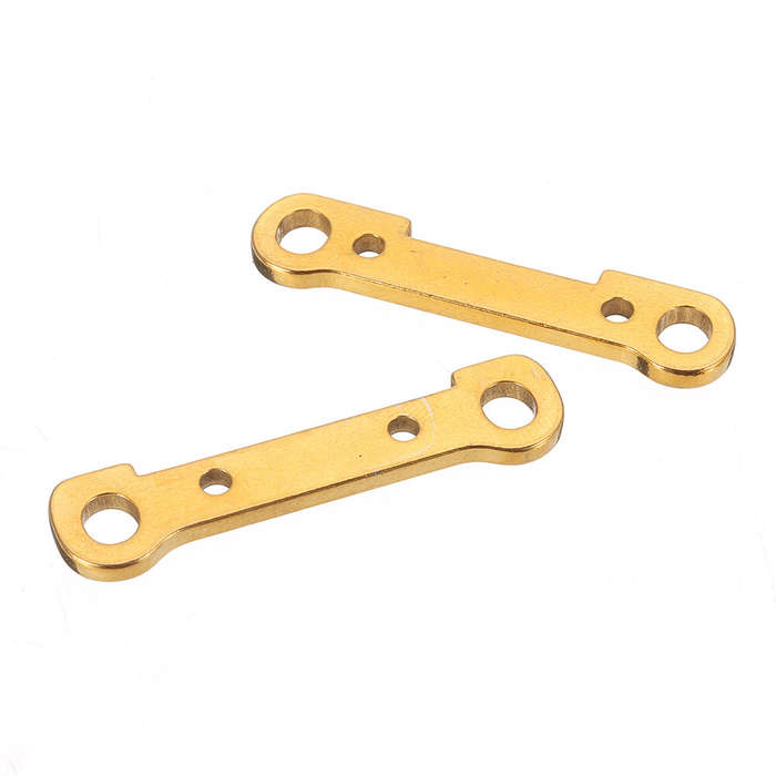 1835 - 2PCS Wltoys 124017 124019 1/12 RC Car Spare Metal Front/Rear Swing Arm Reinforce Plate 1834 1