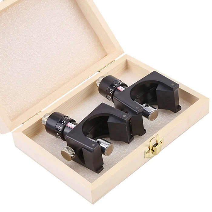 Black - Woodworking Magnetic Planer Blade Setting Jig, Adjustable Magnetic Planer Jointer Knife Blad