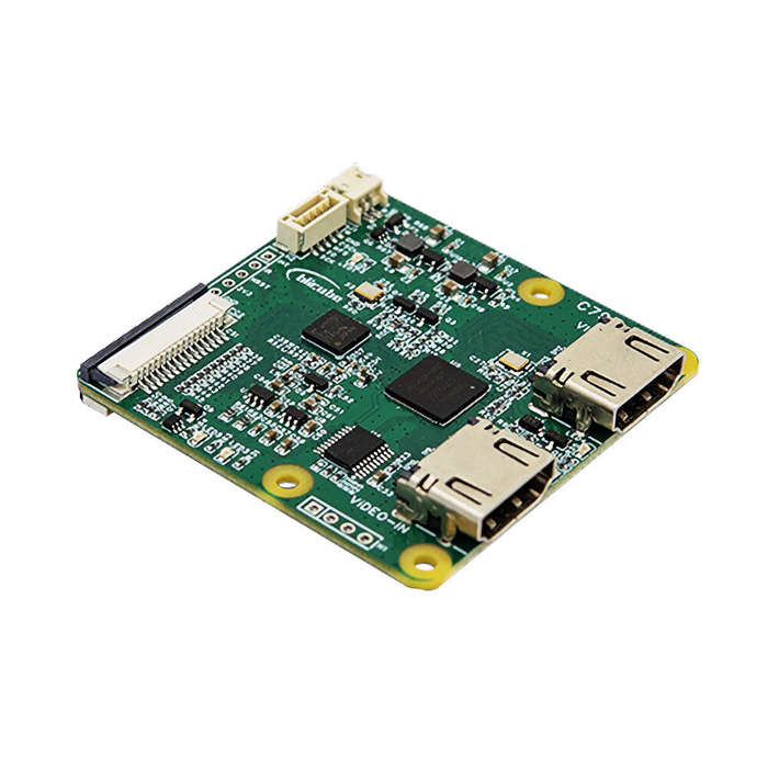 Green - Raspberry Pi 5 C792 HDMIto CSI and I2C Module HDMIto CSI-2 Loop Out blikvm pikvm Support for