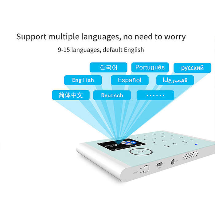 Smart Tuya WiFi Security Alarm System Kit Wireless GSM Burglar Alarm Home Anti-theft Security System