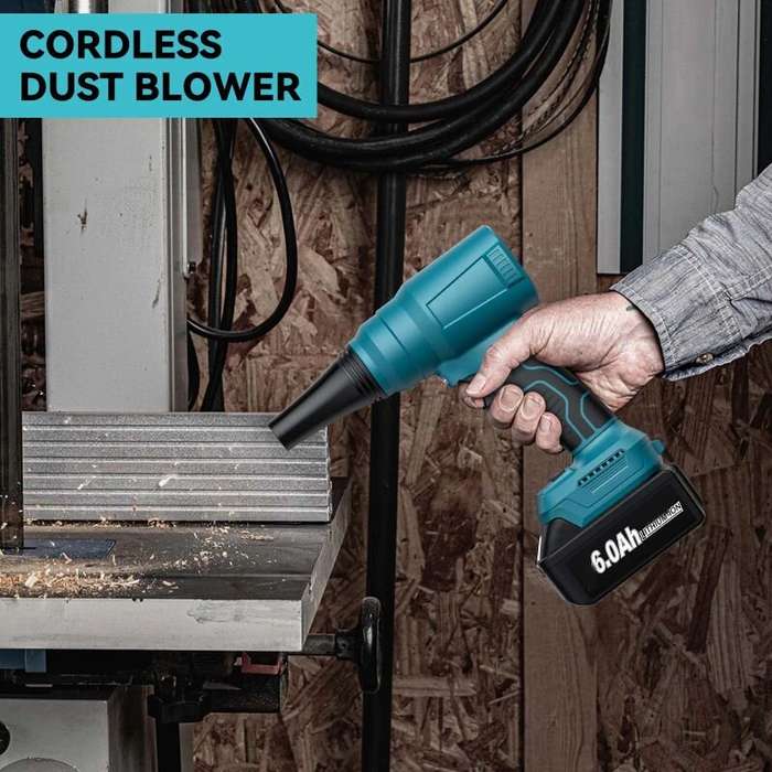 Makita Plug - Cordless High-Speed Electric Air Blower 85,000 RPM Powered by 18V Battery for DIY Clea