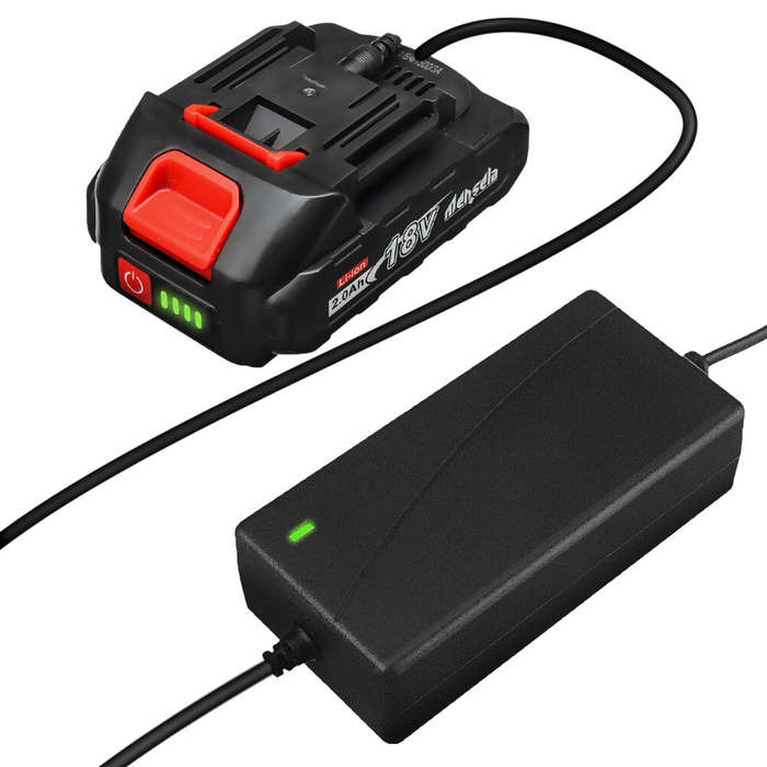US Plug - Mensela 18-21V 1.3A Lithium Battery Charger Adapter For Mensela Tools Battery