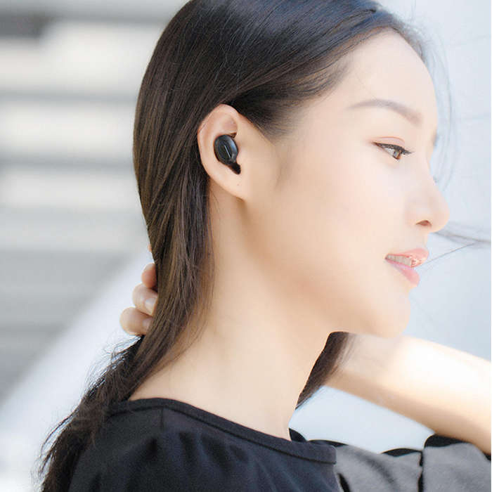 [CVC8.0 Noise Canceling] TWS bluetooth 5.0 Mini Wireless Earphone IPX7 Waterproof Headphones With 30