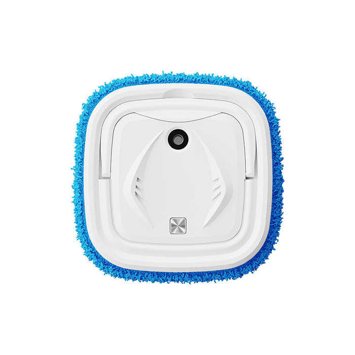 White - Automatic Smart Mopping Robot with Water Tank, Vacuum and Mop Cleaning Robot, Floor Sweeper