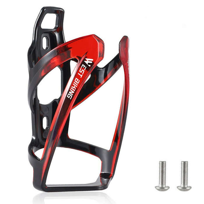 Brown - Colorful Bicycle Bottle Holder with Screws Water Bottle Cage for Road Mountain Bike Electric
