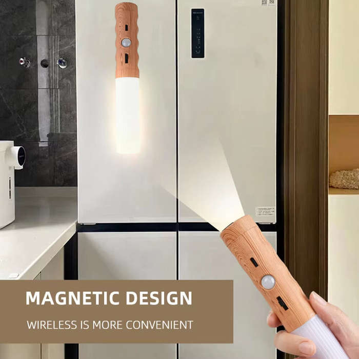 Warm Light - LED Motion Sensor Night Light Kitchen Cabinet Light Usb Rechargeable Wall Light Home Be