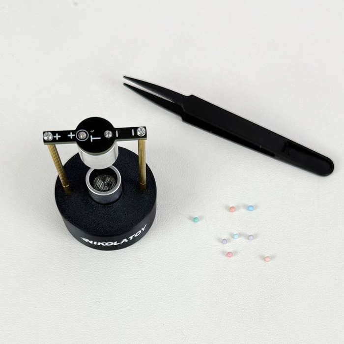 Black - NIKOLATOY Ultrasonic Suspension Device Creative Desktop Ornaments Science Education Discover