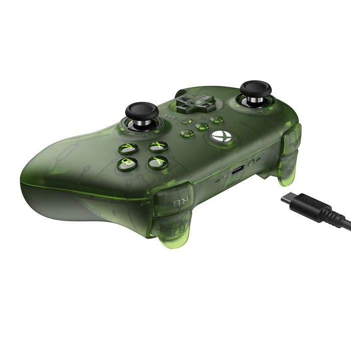 Black - 8BitDo Xbox Ultimate X-Pro Tri-mode Game Controller Dual Hall Effect Triggers and Joysticks