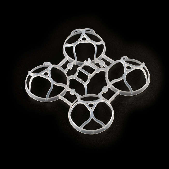 White - Happymodel 2024 Mobula6 ECO Spare Part 65mm Wheelbase Frame Kit for DIY Whoop RC Drone FPV R
