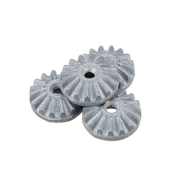 4PCS Wltoys 124016 124017 124018 124019 12429 1/12 RC Car Spare Zinc Alloy 16T Diff Large Planetary