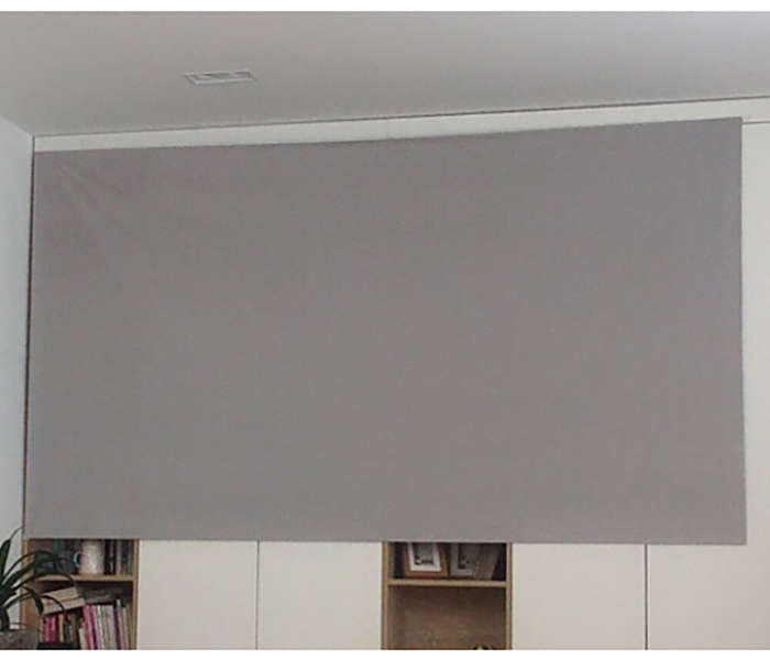 90 Inch - 4K High-Definition Projector Screen 90-Inch 16:9 Metal Material Foldable Anti-light Curtai