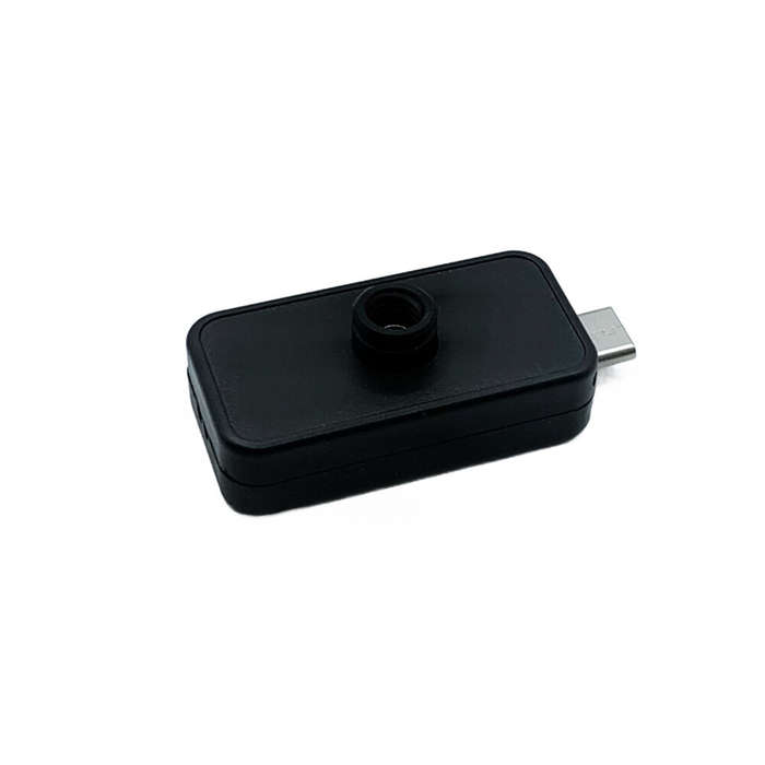 Black - AMNVOLT MLX90640 Thermal Imager 32*24 Resolution Plug and Play Android Version Temperature M