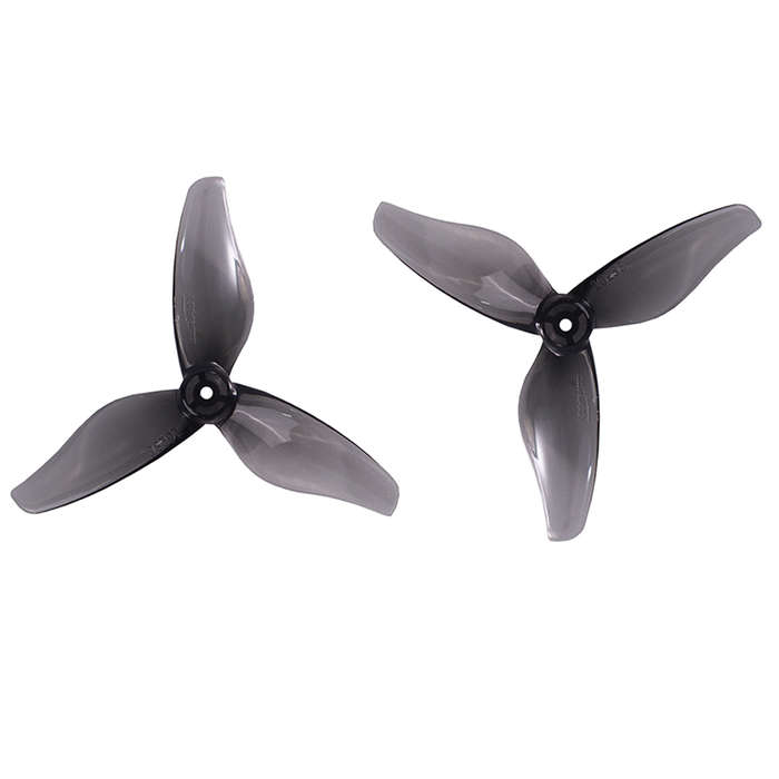 Yellow - 8 Pairs Gemfan Hurricane 2023S 2 Inch 3-Blade Propeller 1.5mm 1 Hole for 1105 5500kv Motor