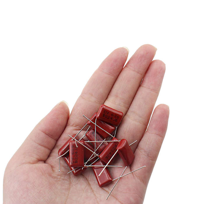 with box - 200PCS 23 Values CBB Capacitor Assortment Kit Metallized Polyester Film 400V 630V High Vo