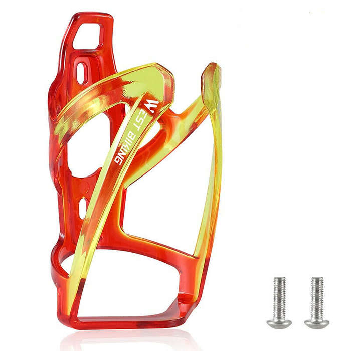 Brown - Colorful Bicycle Bottle Holder with Screws Water Bottle Cage for Road Mountain Bike Electric