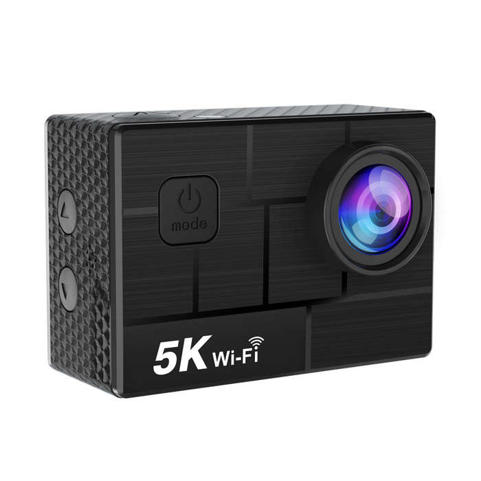 #1 - AUSEK 5K Action Camera Sports Camera Waterproof HD Single Screen WIFI Outdoor Cycling Anti-Shak