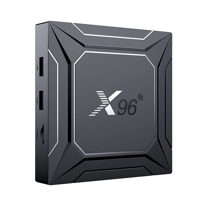 UK Plug - X96 M200 4+64G Android 14 TV Box Amlogic S905X5M Quad-core WiFi6 bluetooth 5.0 1000M 4K@60