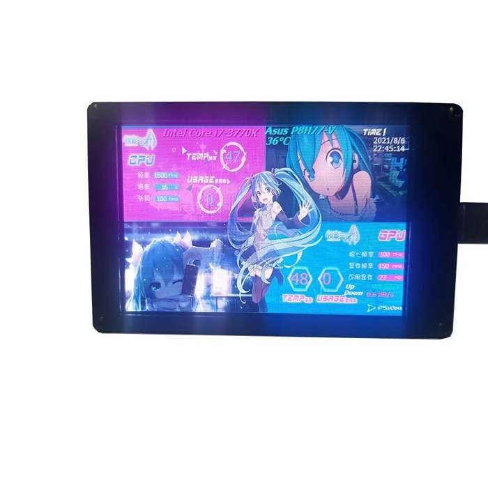 3.5 Inch IPS LCD Monitor Display With RGB Breathing Light AIDA64 USB2LCD USB Display Sub-Screen Supp